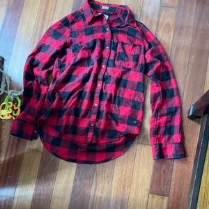 Flannel Hollister long sleeve shirt